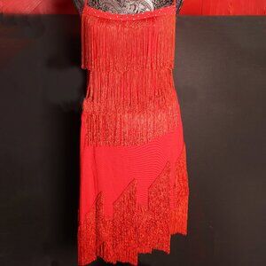 Red salsa outfit